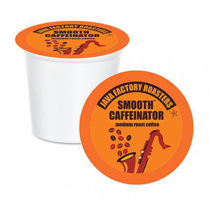 Java Factory Roasters Smooth Caffeinator Single Serve Coffee 12 Pack