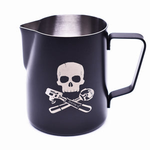 JoeFrex Frothing & Foaming Milk Pitcher, Pirate Style #MK06XP
