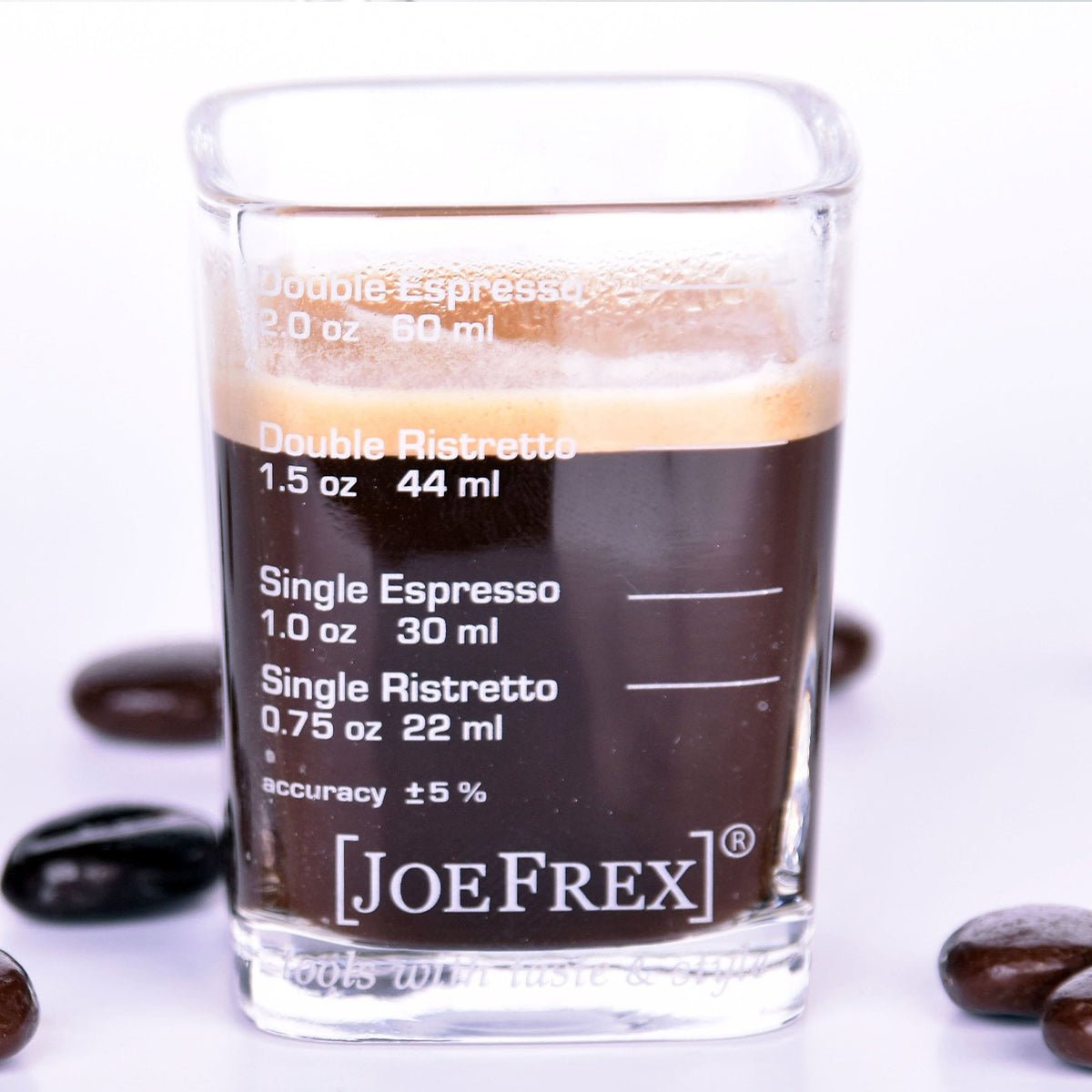 Joe Frex 2oz Measured Shot Glass – Whole Latte Love