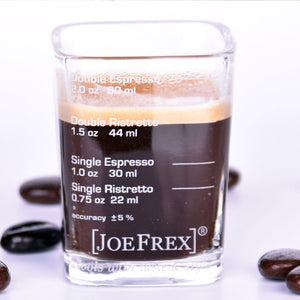 JoeFrex Espresso Shot & Measuring Barista Glass, 2 oz.