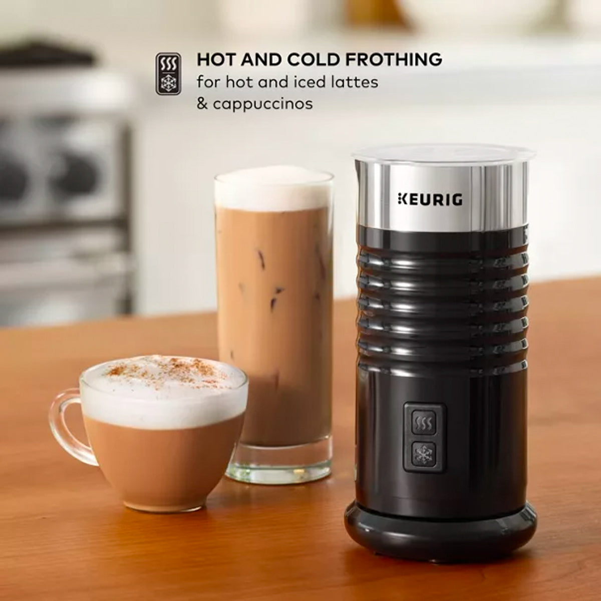 Keurig Electric Milk Frother – ECS Coffee - Main Image
