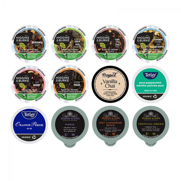 Tea Sampler K-Cup® Pods Variety 12 Pack