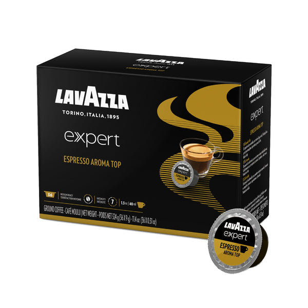 Lavazza Expert Espresso Aroma Top Capsules, 36 Pack