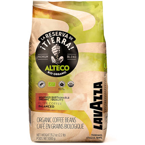 Lavazza Tierra Alteco Organic Whole Bean Filtered for Drip Coffee 1kg