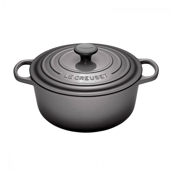Le Creuset Signature Cast-Iron Round French Oven 5.3L - Oyster