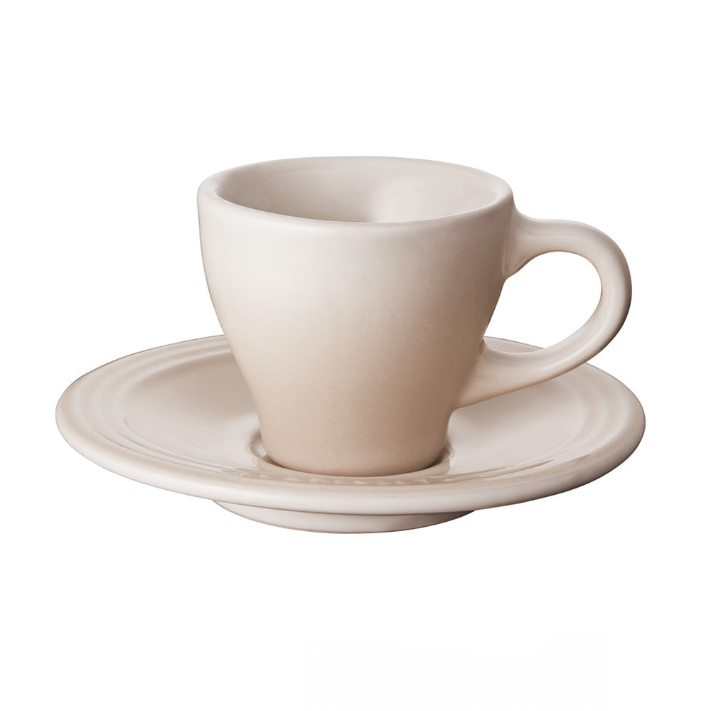 Le Creuset Stoneware Espresso Cups, Set of 2 - Meringue – ECS Coffee