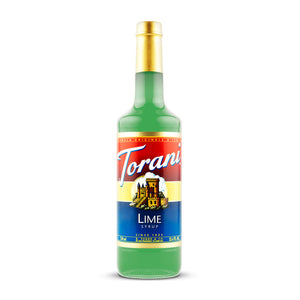 Torani Lime Syrup in a Plastic Bottle, 750ml