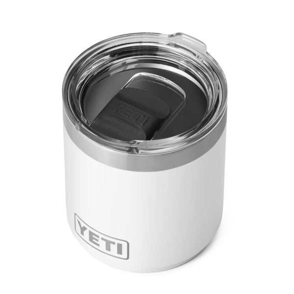 YETI Rambler Lowball 2.0 10 oz. with MagSlider Lid, White