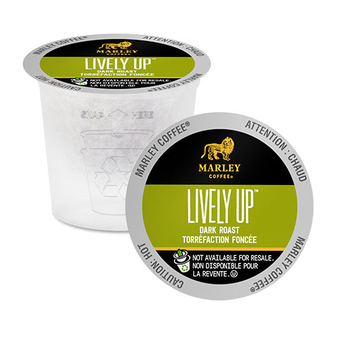 Marley Coffee Lively Up Single Serve Coffee 24 Pack