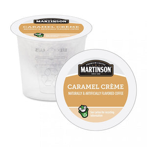 Martinson Caramel Creme Single Serve Coffee 24 Pack