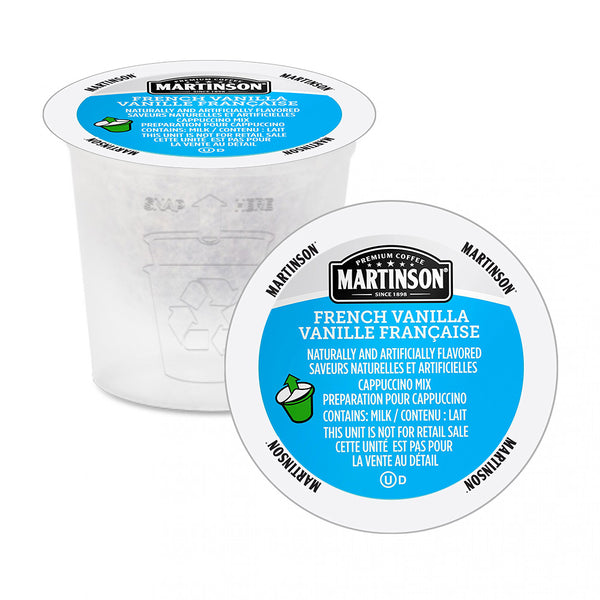Martinson French Vanilla Single Serve Cappuccino 24 Pack