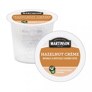 Martinson Hazelnut Creme Single Serve Coffee 24 Pack