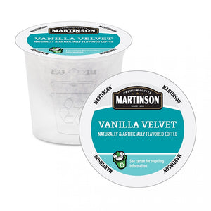 Martinson Vanilla Velvet Single Serve Coffee 24 Pack