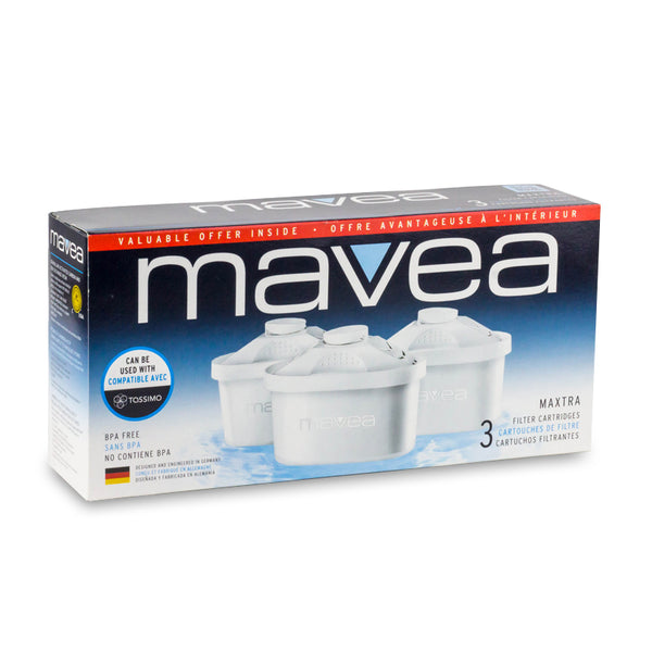 Mavea Maxtra Water Filter Replacement Cartridge 3pk