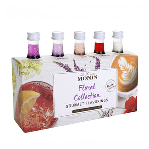 Monin Floral Flavour Collection, 5 Pack
