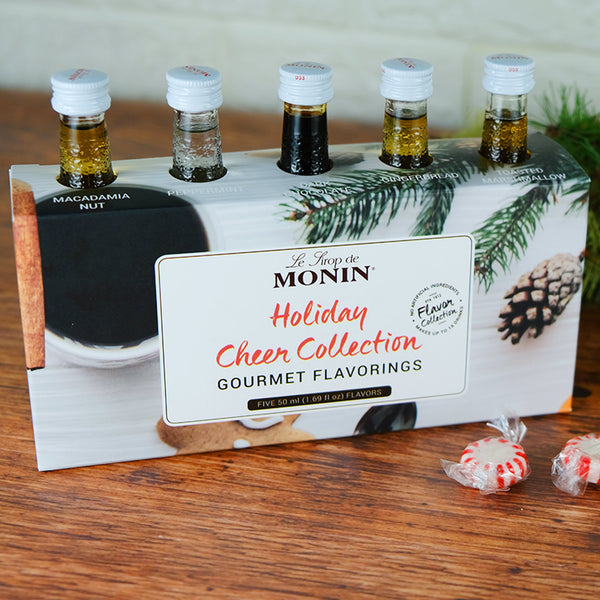 Monin Holiday Cheer Flavour Collection, 5 Pack