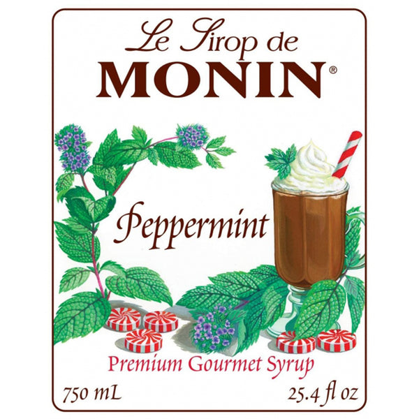 Monin Peppermint Syrup 750 ml
