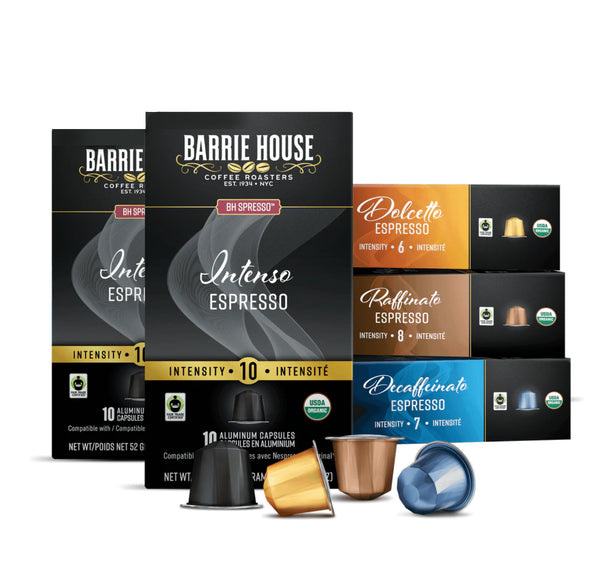 Barrie House 50 Count Nespresso Compatible Variety Pack