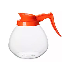 NewTech Glass Carafe for Commercial Coffee Makers, Orange