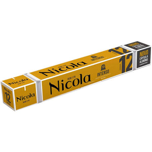 Nicola Intenso Aluminum Nespresso Compatible Capsules, 10 Pack