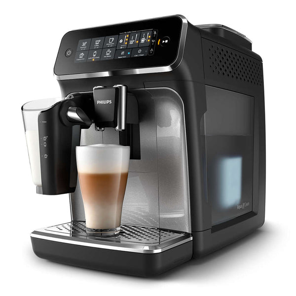 Philips Series 3200 LatteGo Automatic Espresso Machine, Silver & Black