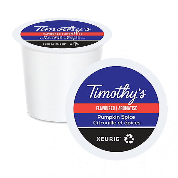 Timothy's Pumpkin Spice K-Cup® Pods 24 Pack