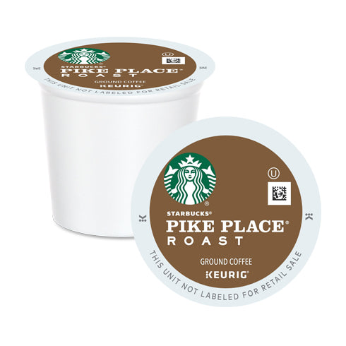 Starbucks Pike Place Roast K-Cup Pods 24 Pack ECS Coffee