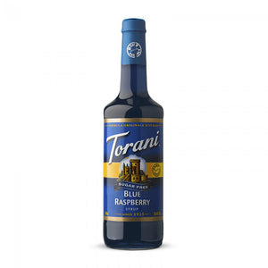 Torani Sugar Free Blue Raspberry Syrup 750 ml