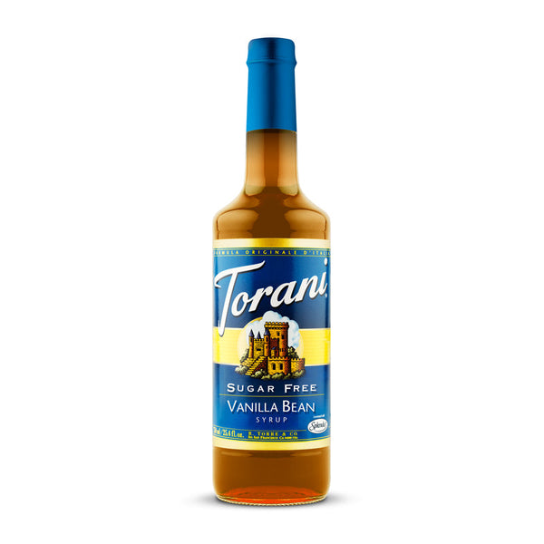 Torani Sugar Free Vanilla Bean Syrup, 750ml