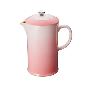 Le Creuset Cafe Stoneware French Press - Shell Pink