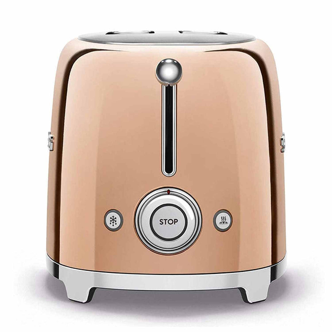 Smeg 2-Slice Toaster - Rose Gold