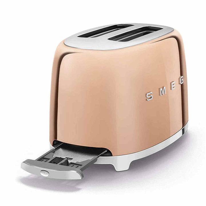 Smeg 2-Slice Toaster - Rose Gold