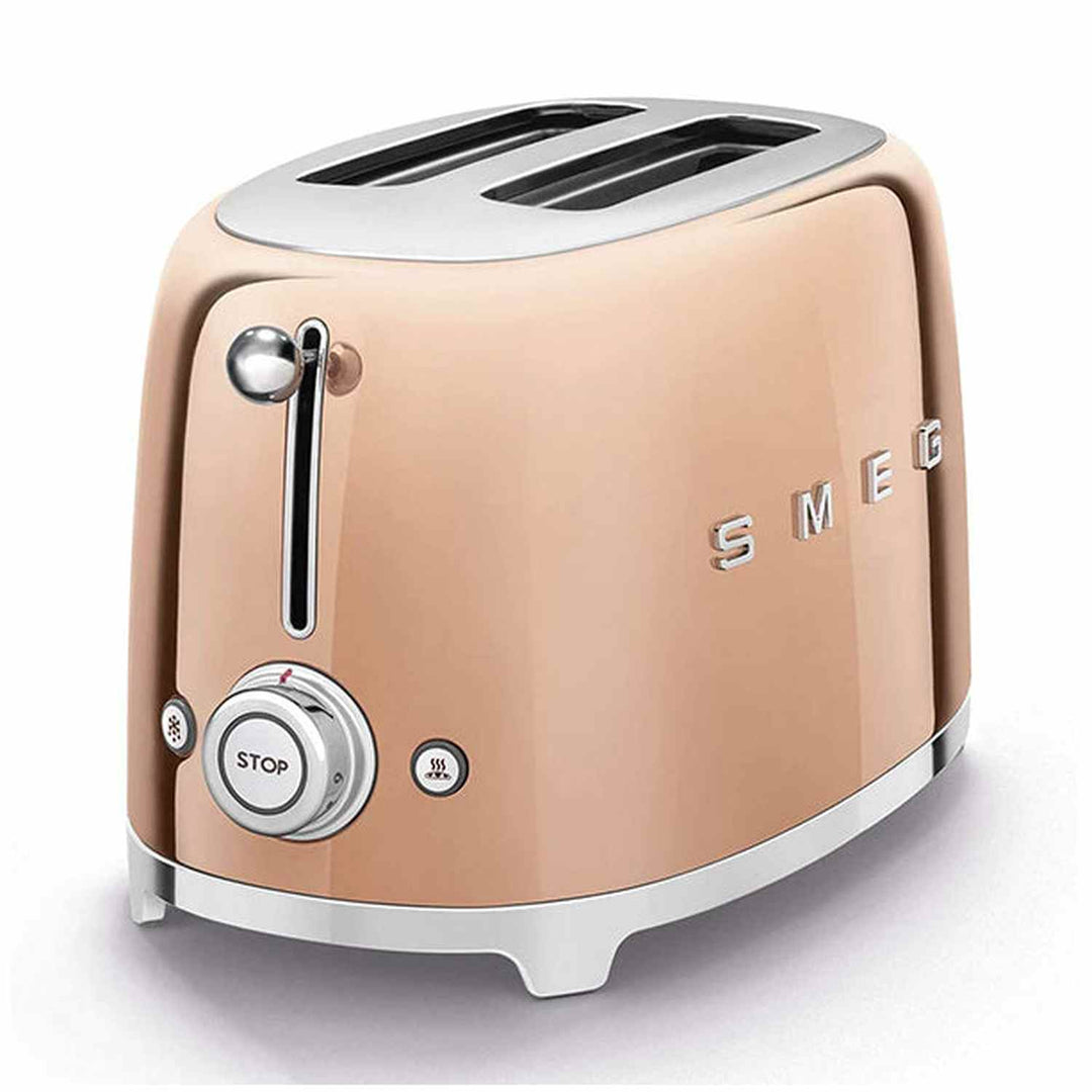 Smeg 2-Slice Toaster - Rose Gold