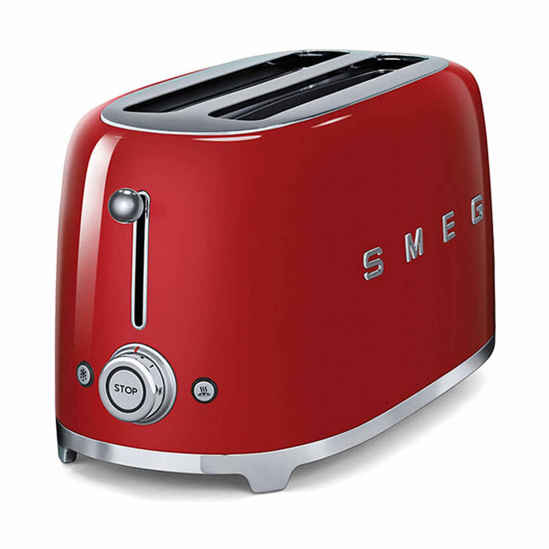 Smeg 4-Slice Toaster - Red