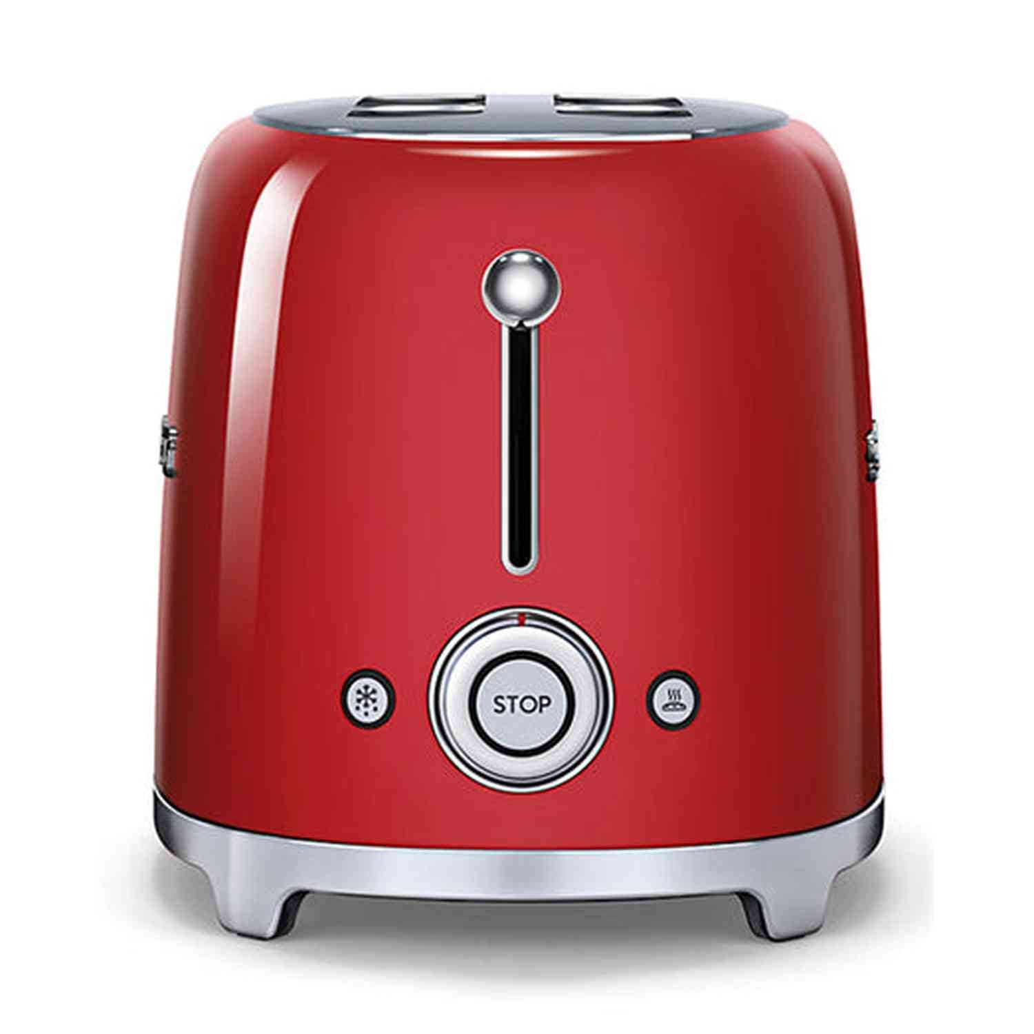 Smeg 4-Slice Toaster - Red
