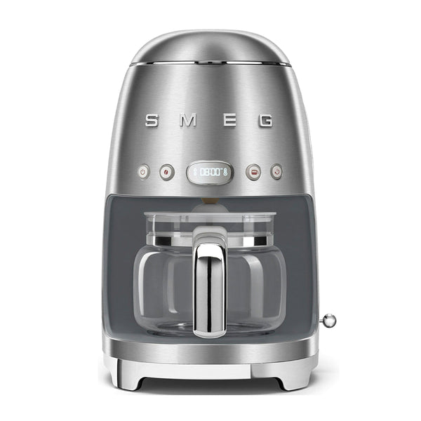Smeg 50s Style Drip Filter Coffee Machine, Stainless Steel