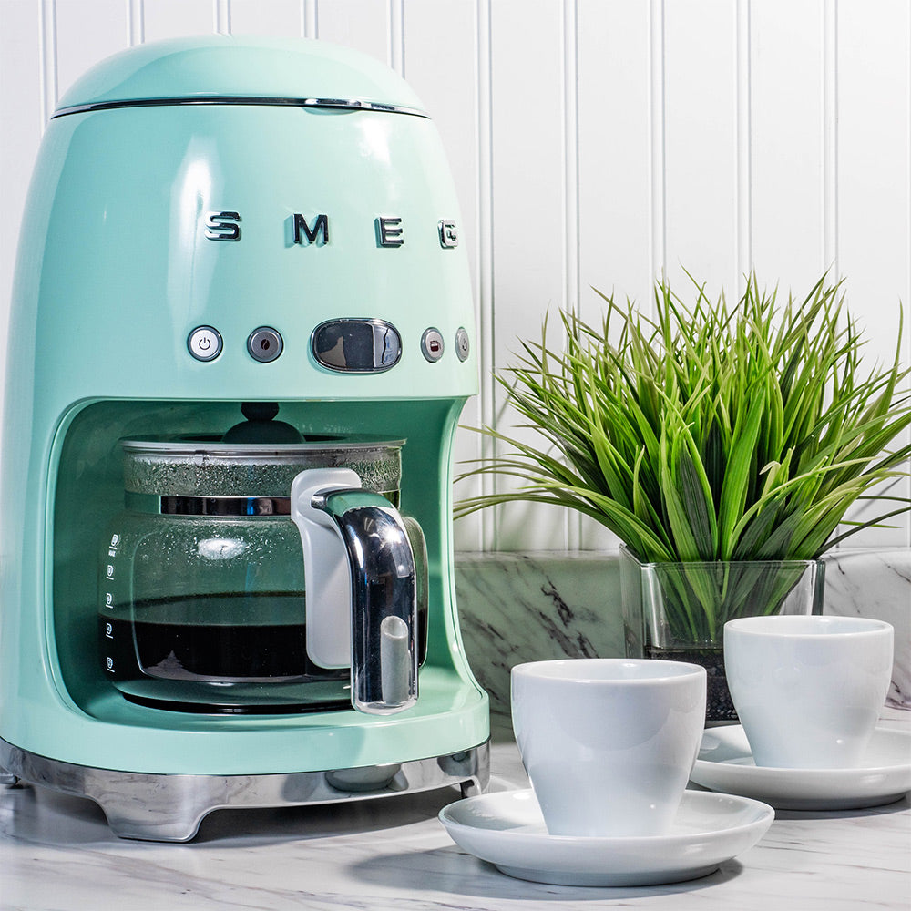 Smeg 50s Style Drip Filter Coffee Machine, Pastel Green #DCF02PGUS