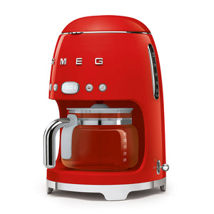Smeg 50s Style Drip Filter Coffee Machine, Red