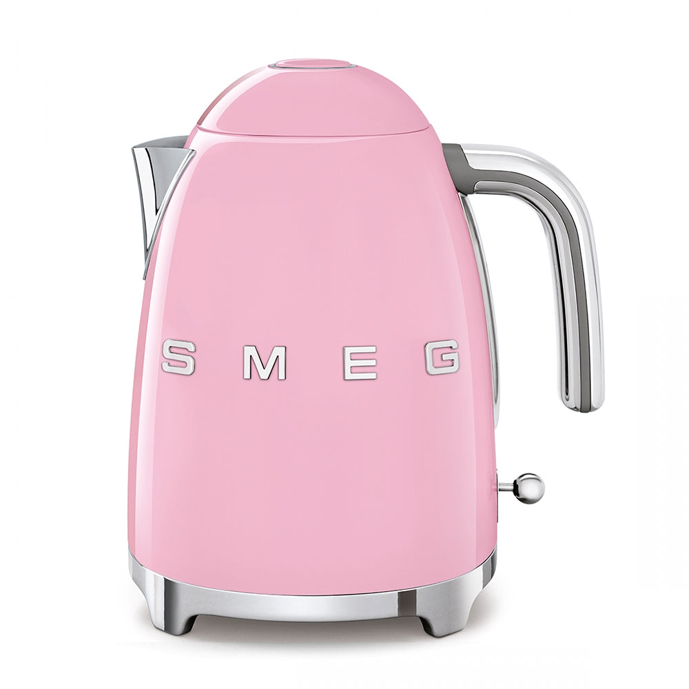 Smeg Electric Tea Kettle, Pink ECS Coffee