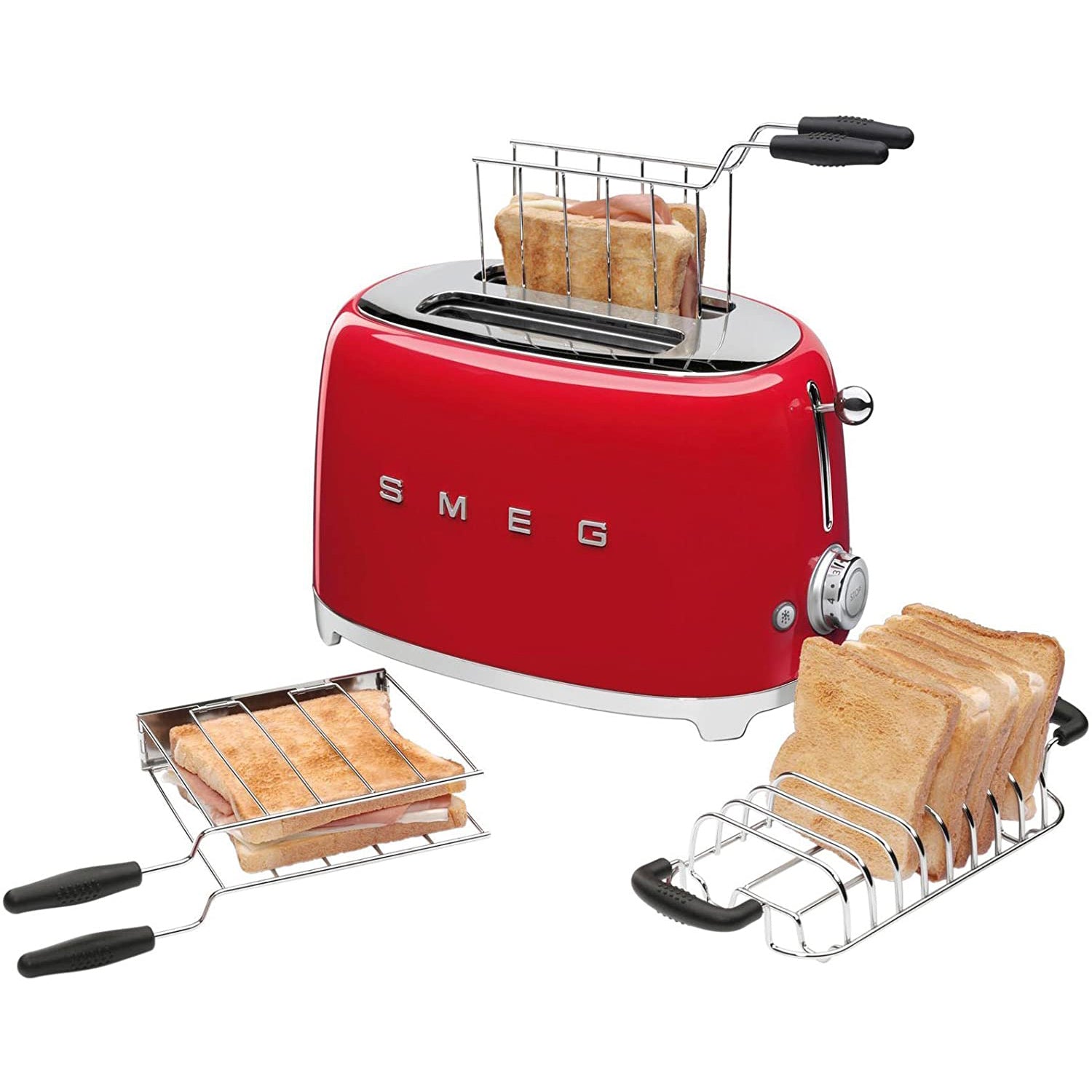 Smeg Sandwich Racks for 2-Slice Toaster, Set of 2 – ECS Coffee