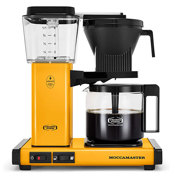 Technivorm Moccamaster KBGV Select Coffee Maker Yellow Pepper 53942 ECS Coffee