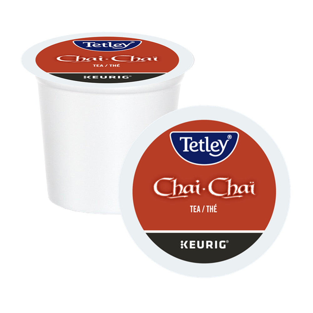 Tetley Chai Tea KCup® Pods 24 Pack ECS Coffee