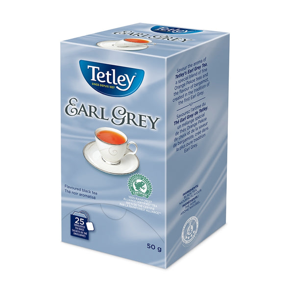 Tetley Earl Grey Tea 25 Count