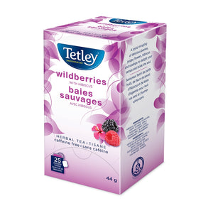 Tetley Wildberries with Hibiscus Tea 25 Count