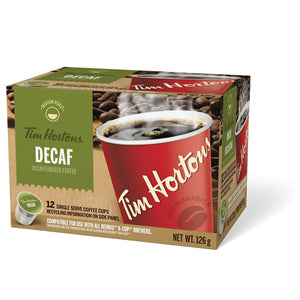 Tim Hortons Decaf Coffee K-Cup® Pods 12 Pack