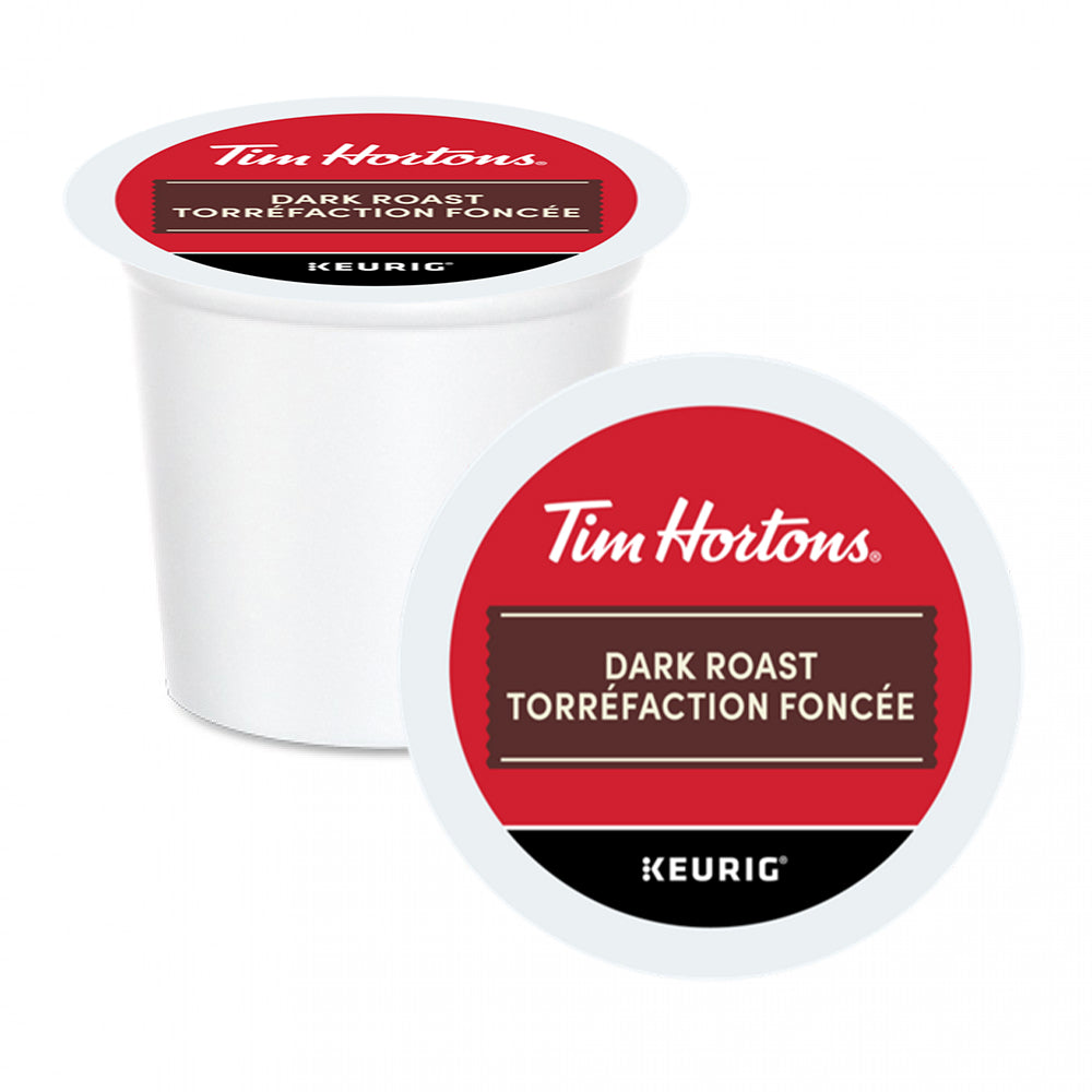 Tim Hortons Dark Roast K-Cup Pods 24 Pack ECS Coffee