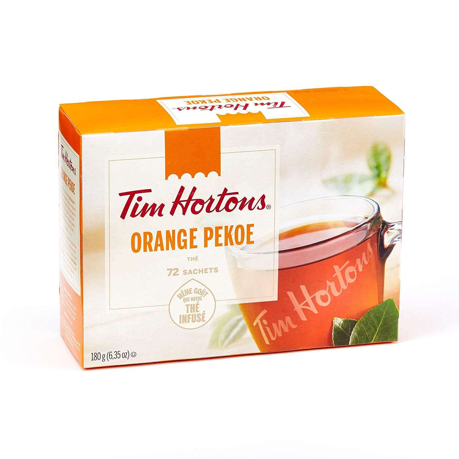 Tim Hortons Orange Pekoe Filterbag Tea, 72 Count – ECS Coffee