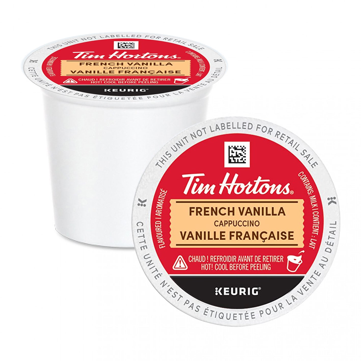 Tim Hortons French Vanilla Cappuccino K-Cup® Pods 24 Pack – ECS Coffee