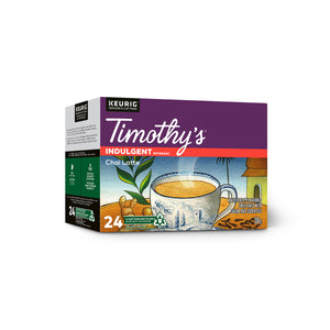 Timothy's Chai Latte K-Cup® Pods 24 Pack