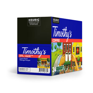 Timothy's French Roast K-Cup® Pods 24 Pack